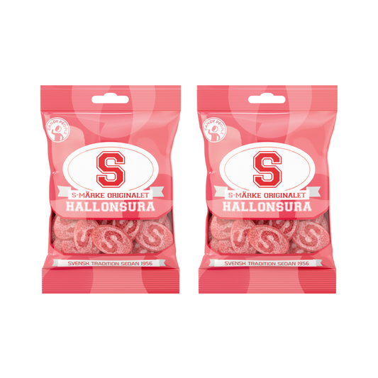 S-Märke Hallonsura 80g