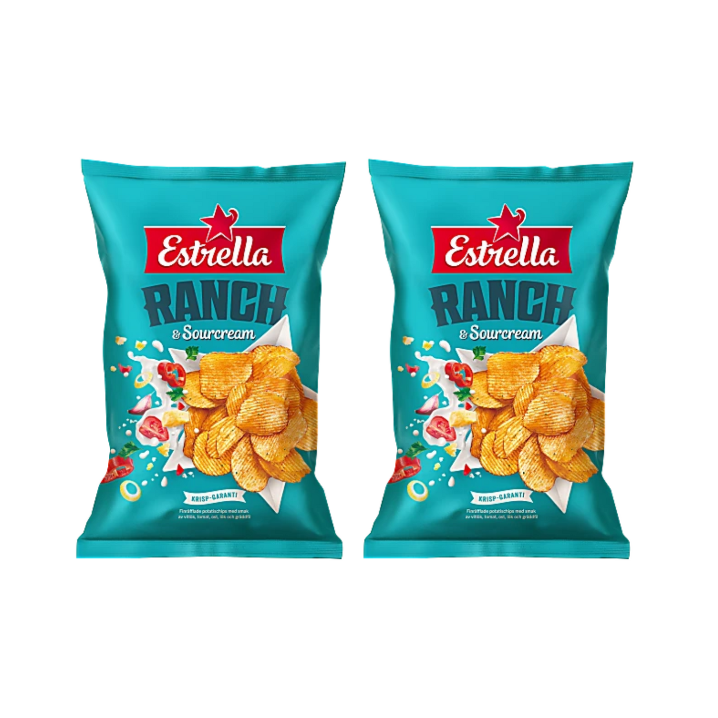Estrella Ranch & Sour Cream 275 g