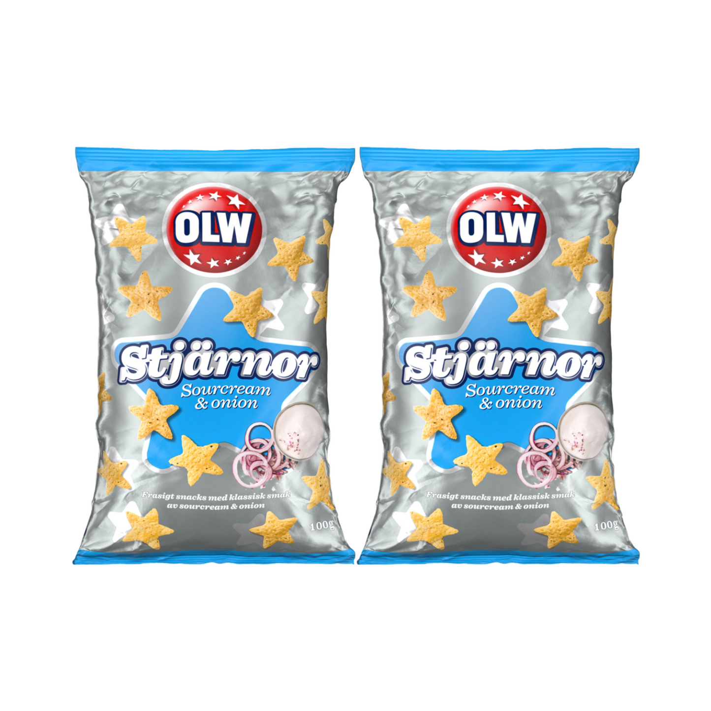 OLW Stars chips 100g