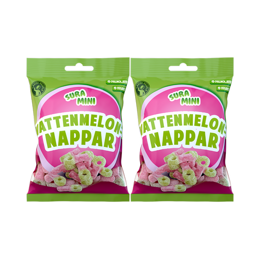 Sura Mini Vattenmelonsnappar 70g