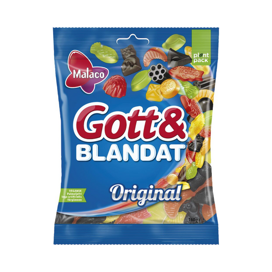 Malaco Gott & Blandat 160g