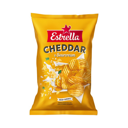 Estrella Cheddar & Sour Cream 275 g