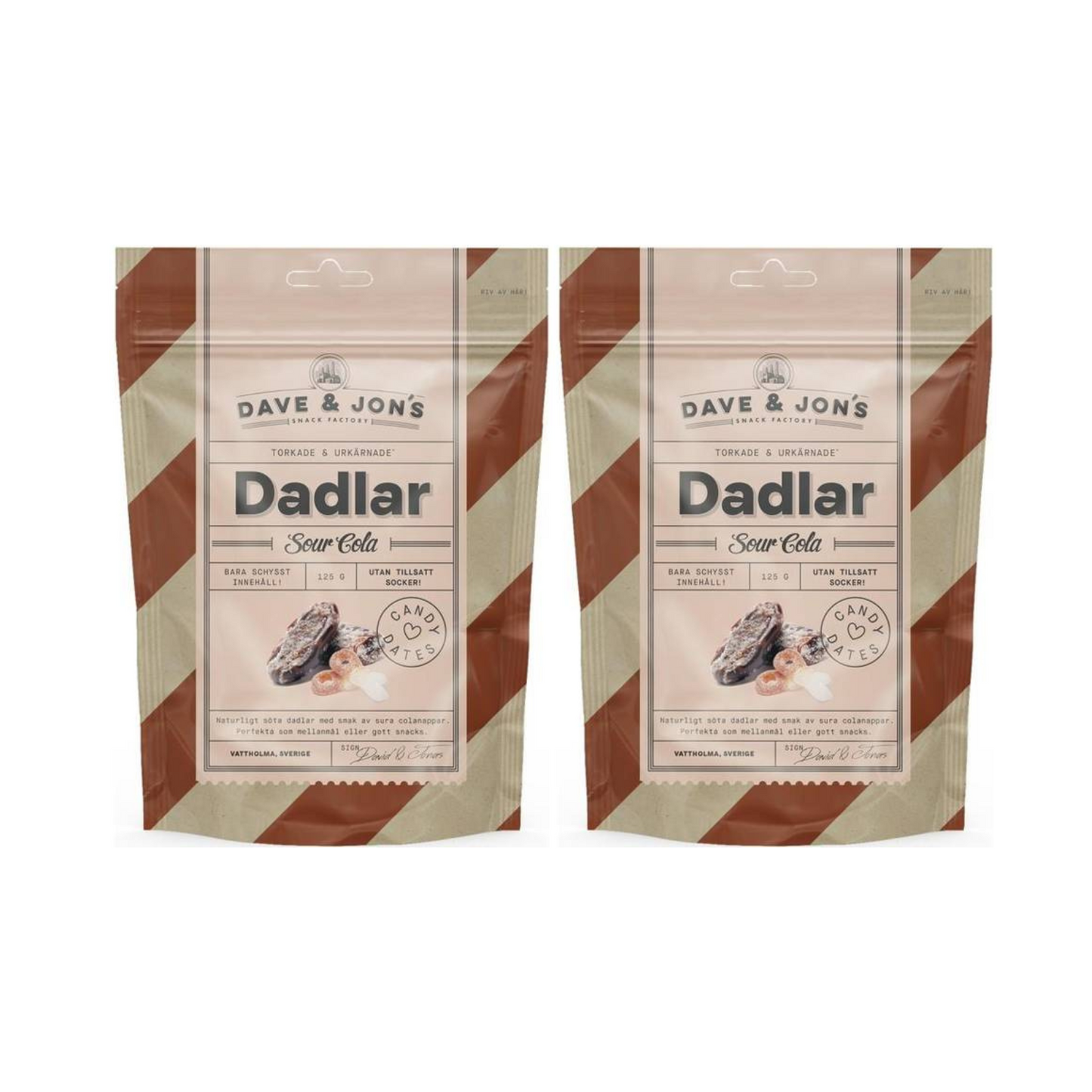 Dadlar Sur Cola 125g