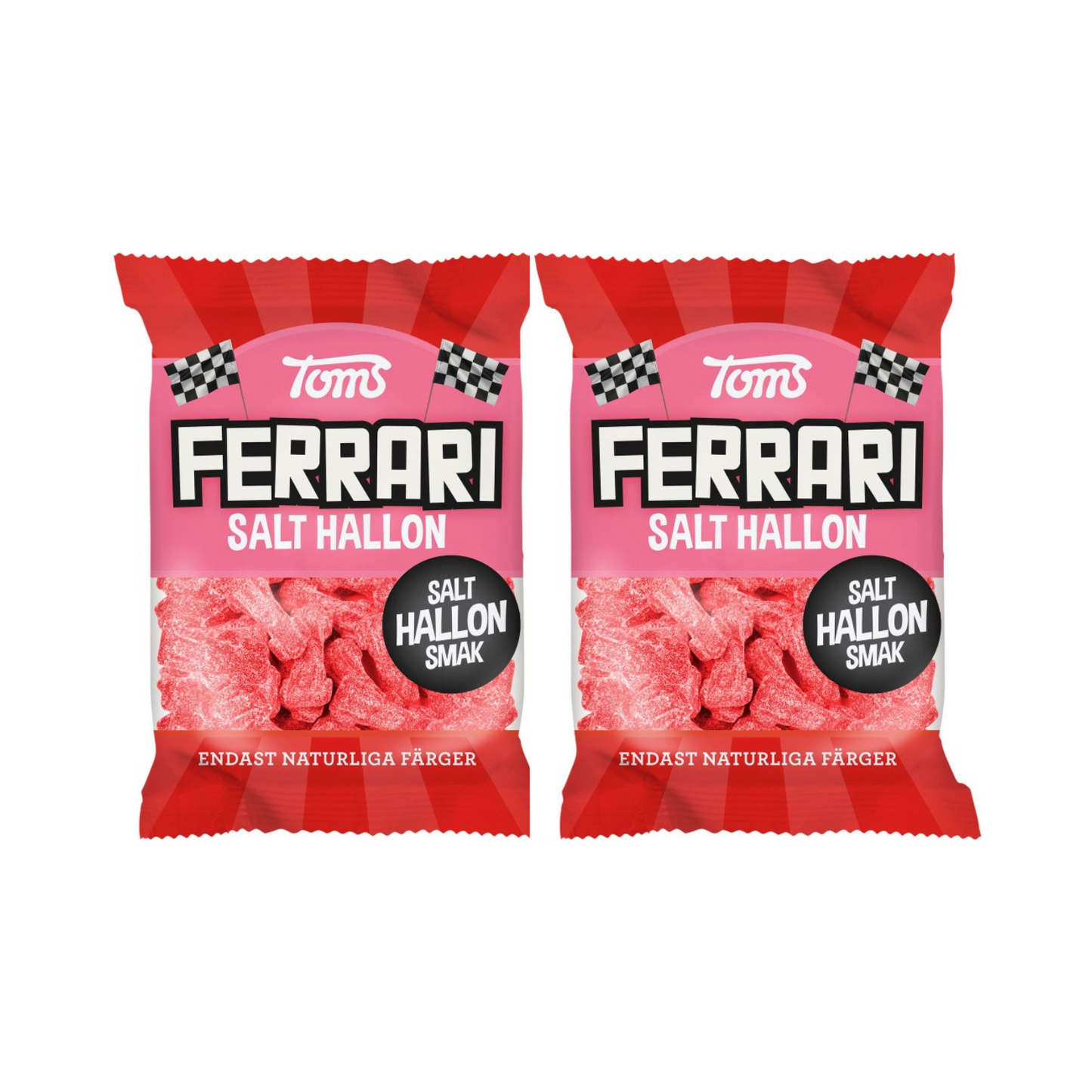 Ferrari Salt Hallon 120g