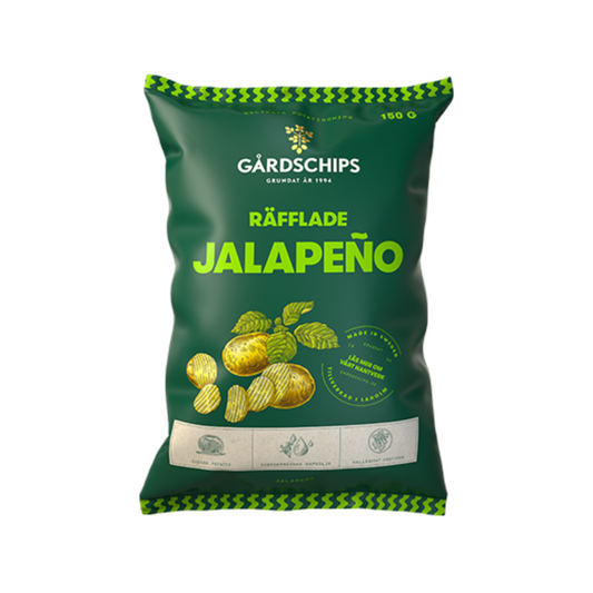 Gårdschips Jalapeño 150g
