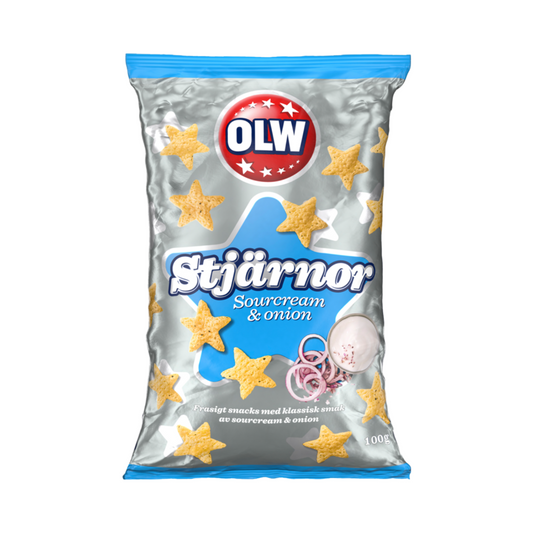 OLW Stars chips 100g
