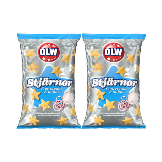 OLW Stars chips 100g