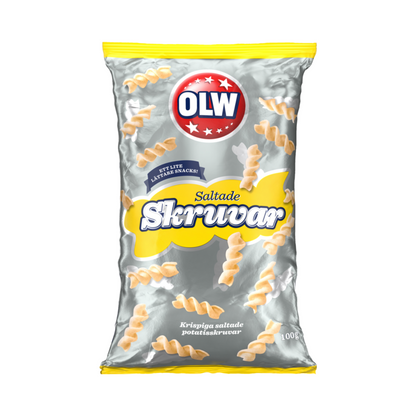 OLW Salted Skruvar 100g