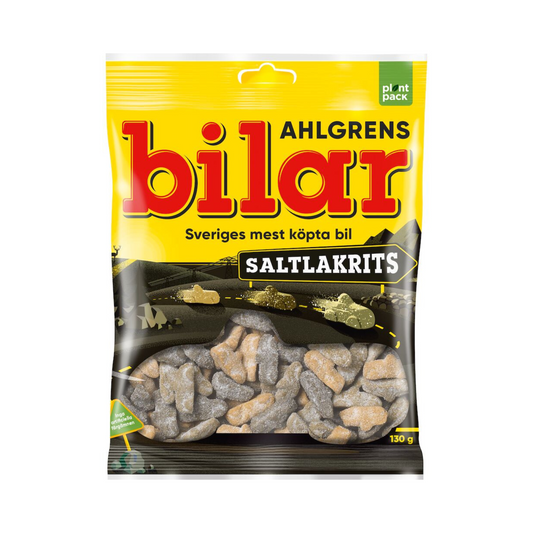 Ahlgrens Bilar Saltalakrits 130g