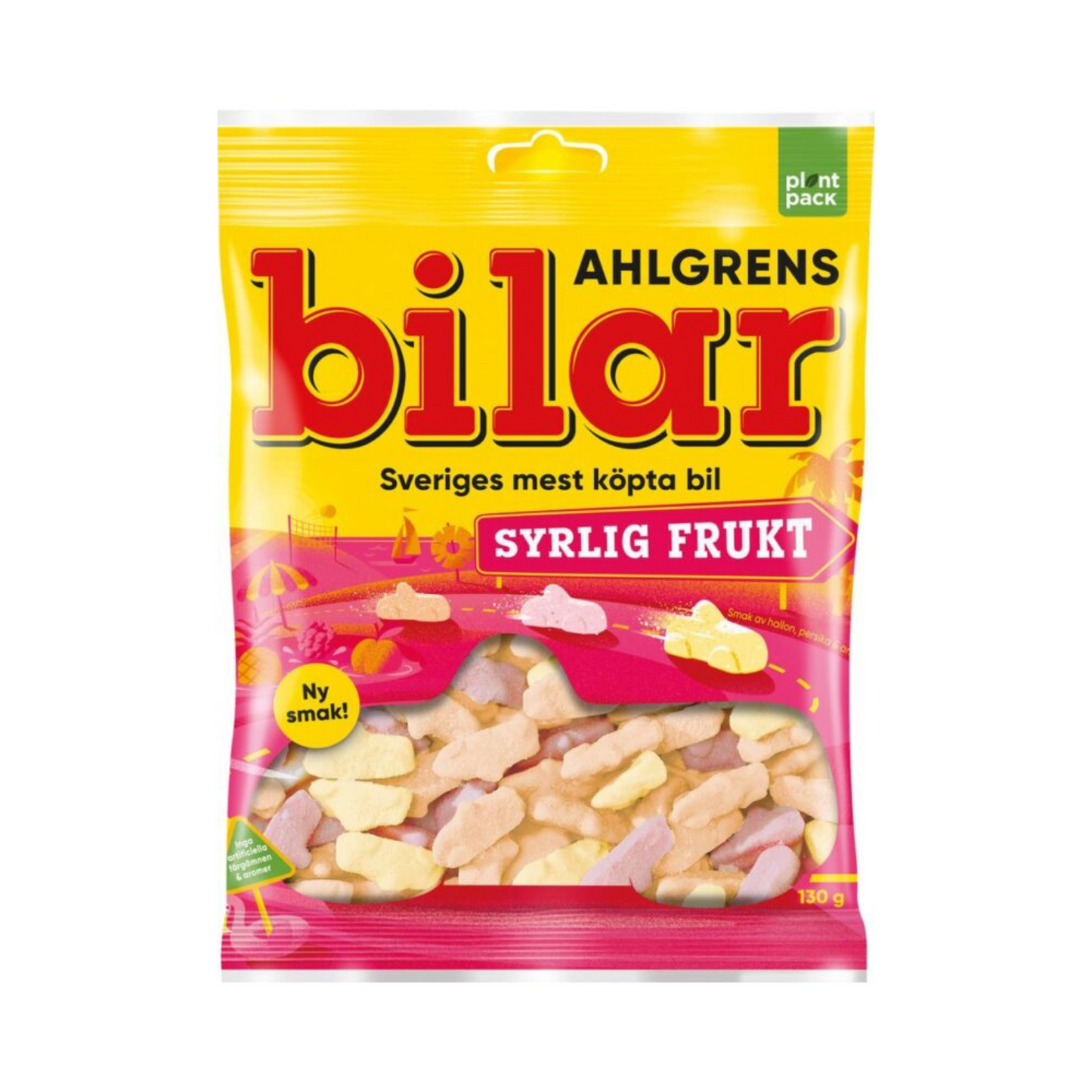 Ahlgrens Bilar Syrlig Frukt 130g