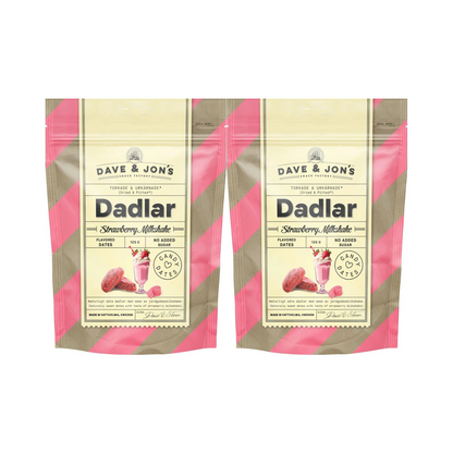 Dadlar Jordgubbsmilkshake 125g