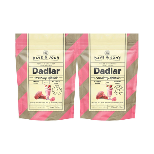 Dadlar Jordgubbsmilkshake 125g