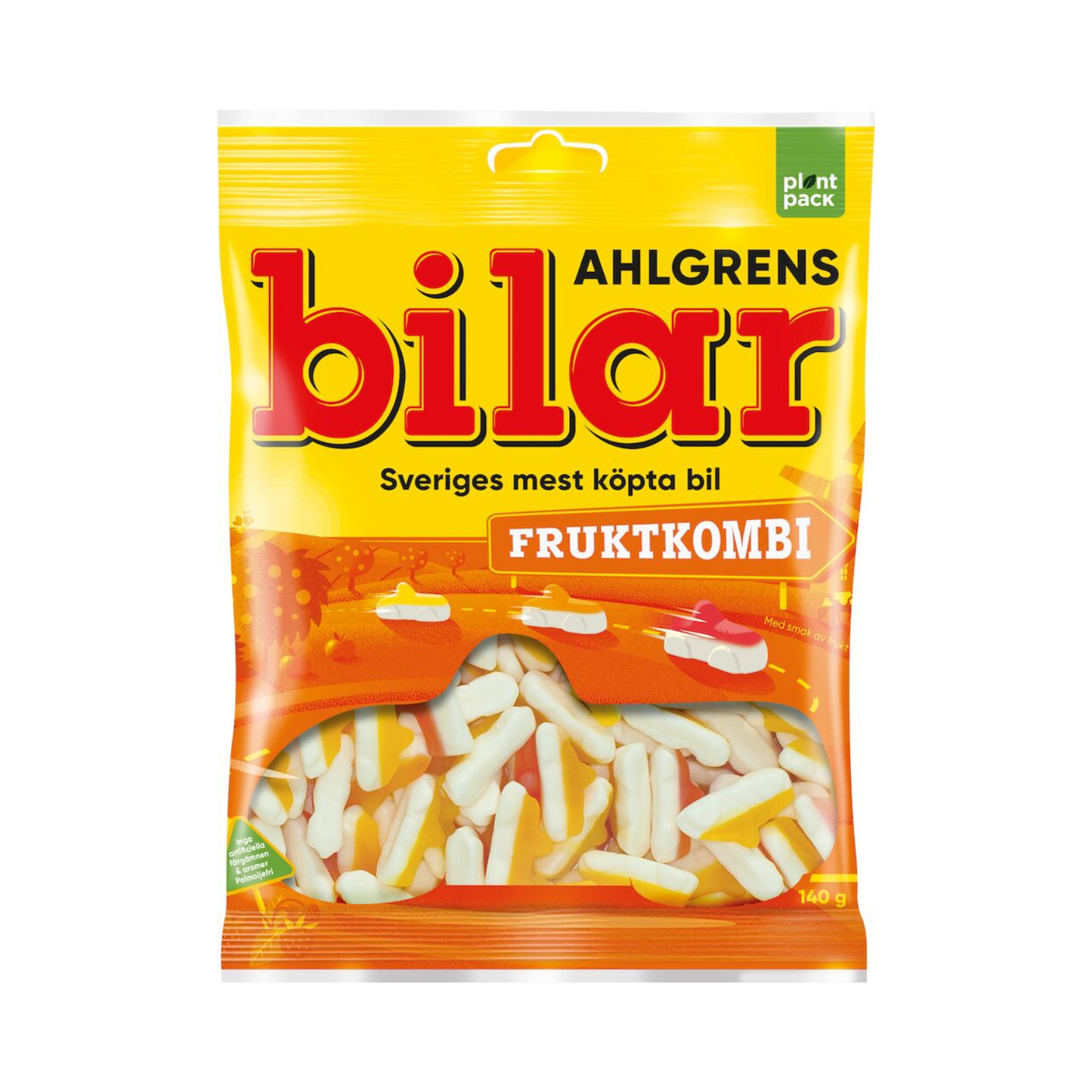 Ahlgrens Bilar Fruktkombi 140g