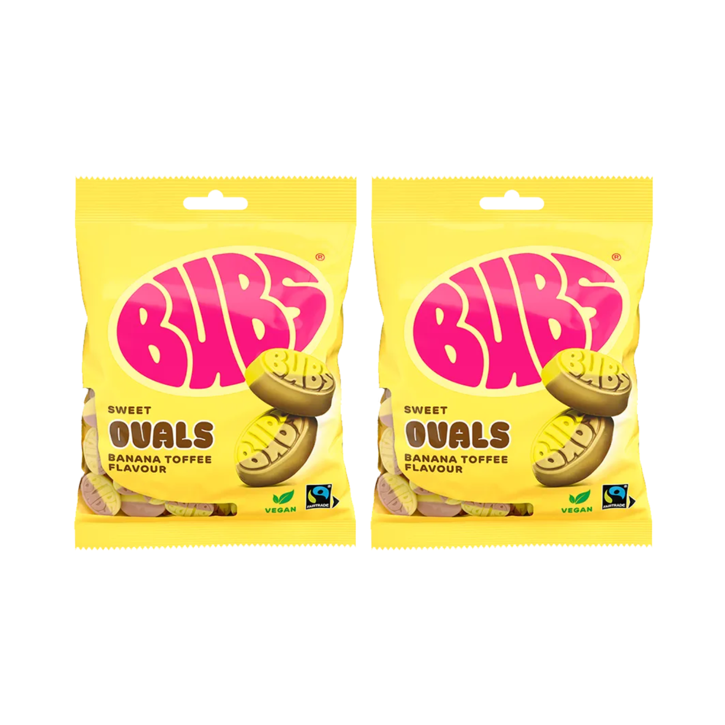 BUBS Banan Ovaler 90g