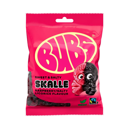 BUBS Hallon & Salt Lakrits Skalle 90g