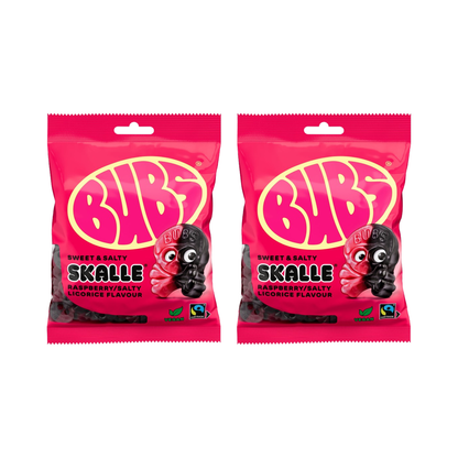 BUBS Hallon & Salt Lakrits Skalle 90g