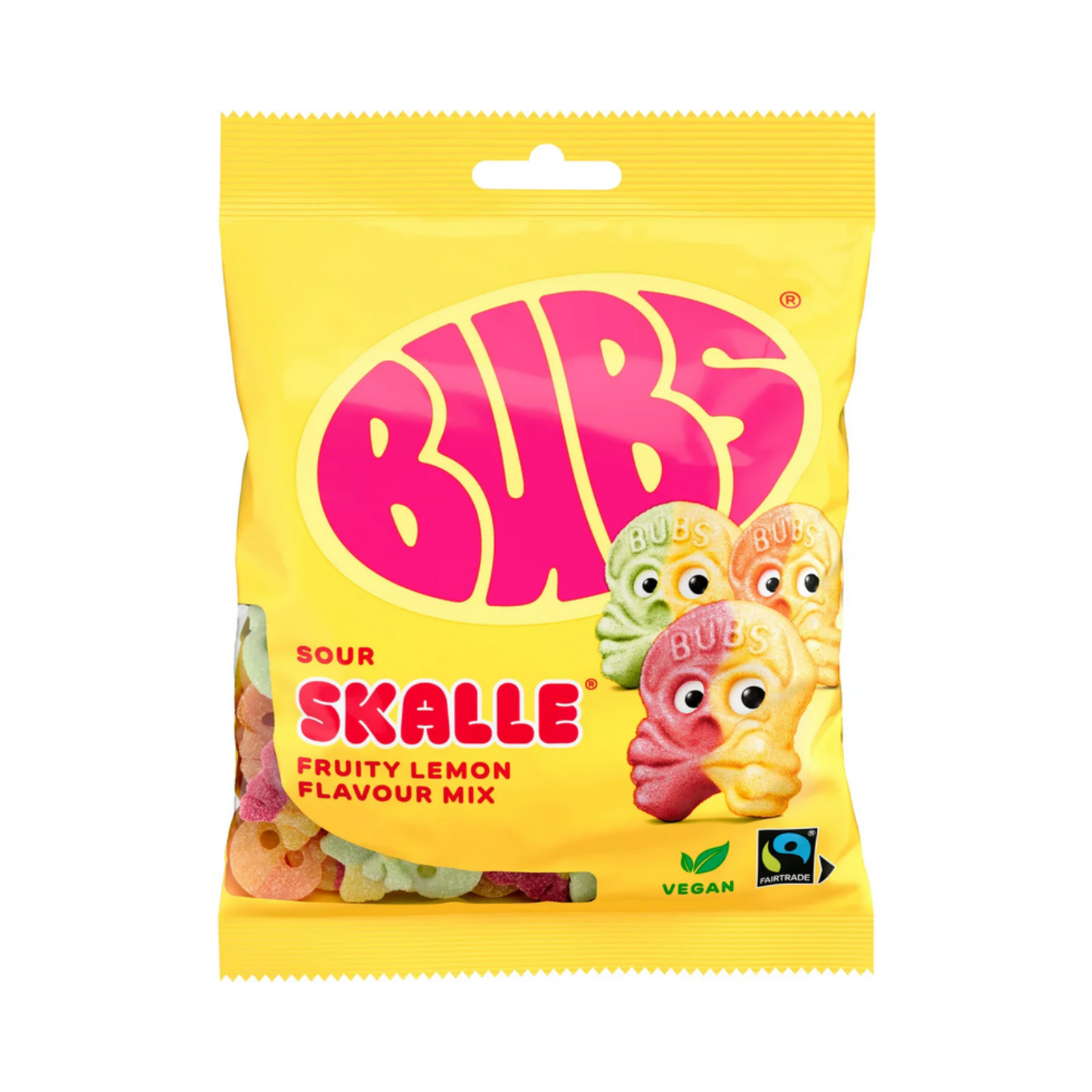 BUBS Fruktig Citronmix Skalle 90 g