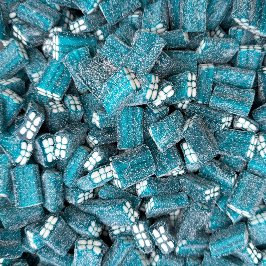 Sockrade Blåbär Tegelstenar