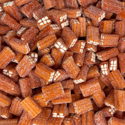 Sockrade Jordgubb Tegelstenar