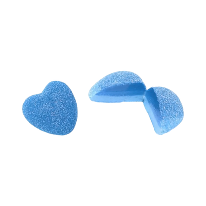Candit Blue Razz Hjärtan