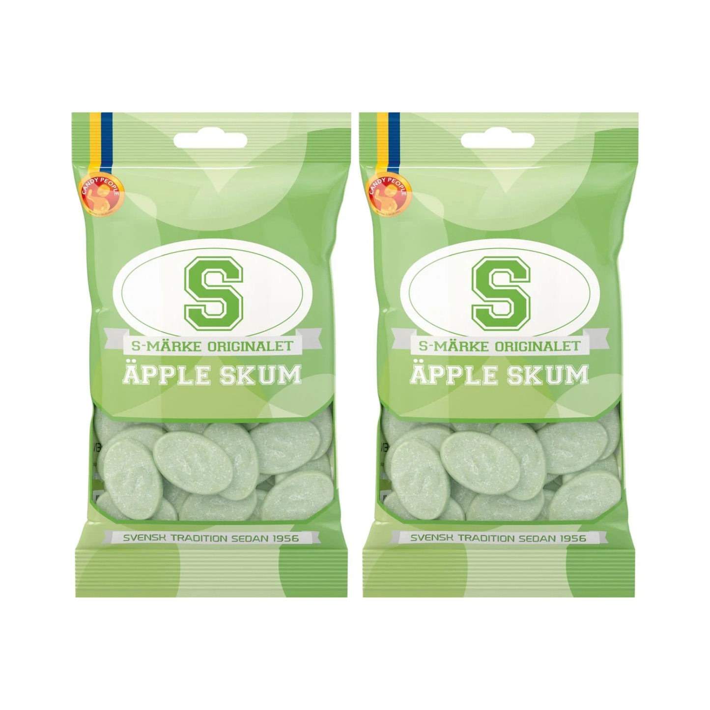 S-Märke Surt Äpple Skum 70G