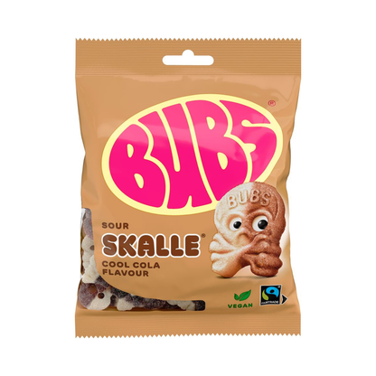 Bubs Cool Cola Skalle 90g