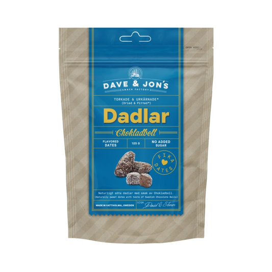 Dadlar Chokladboll 125g