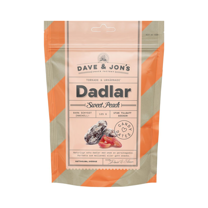 Dadlar Sweet Peach 125g