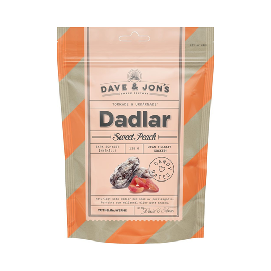 Dadlar Sweet Peach 125g