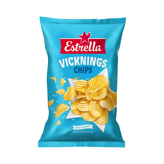Estrella Vicknings chips 275g