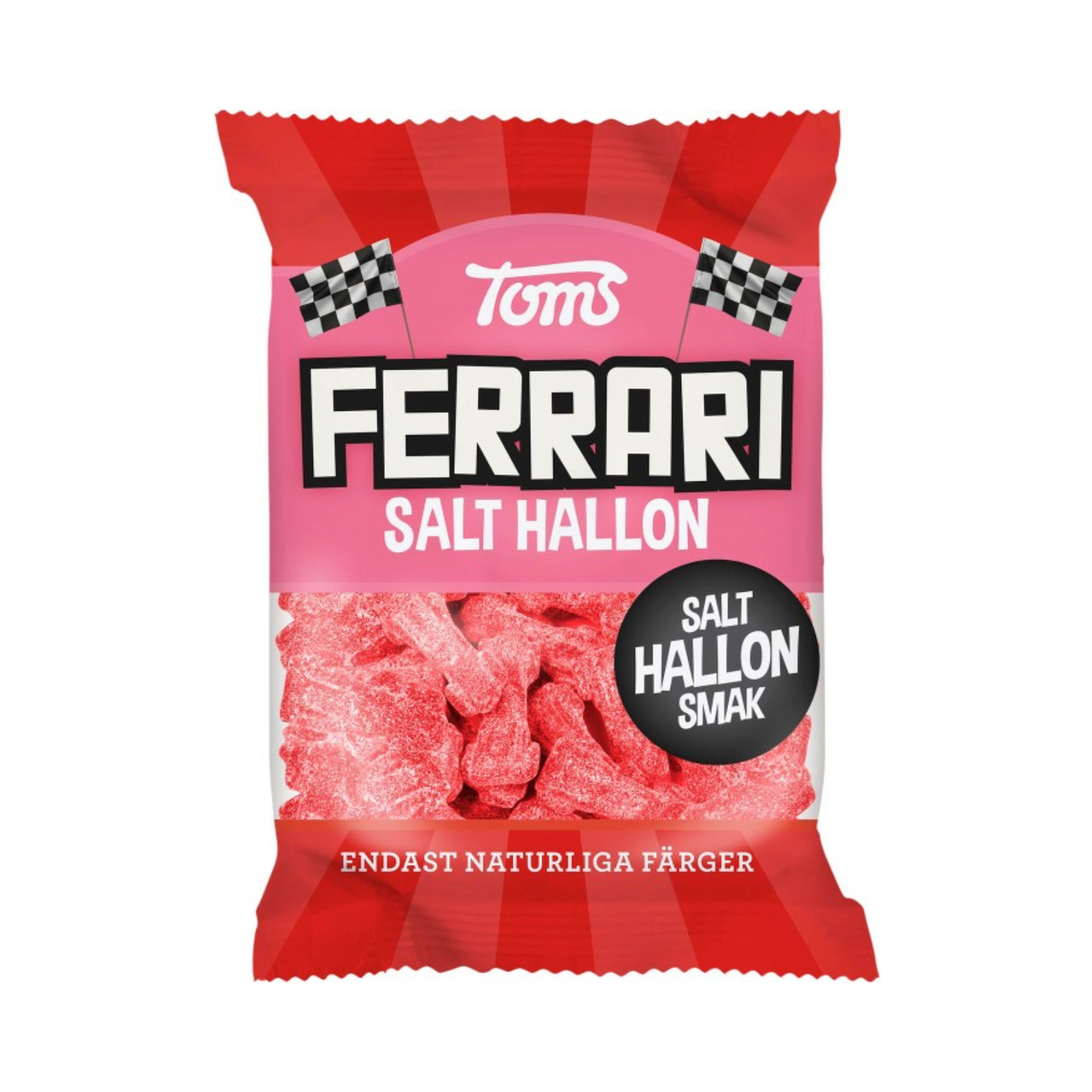 Ferrari Salt Hallon 120g