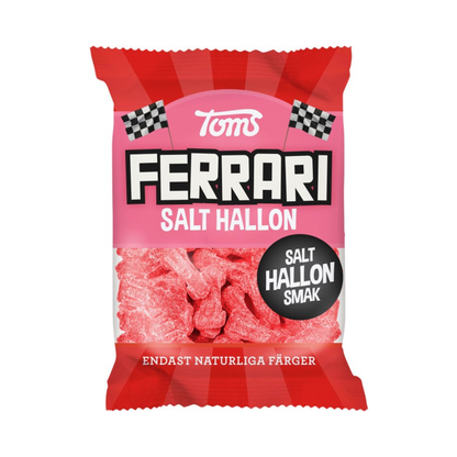 Ferrari Salt Hallon 120g