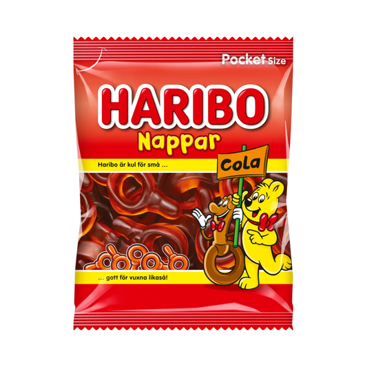 Haribo Cola Nappar 80g