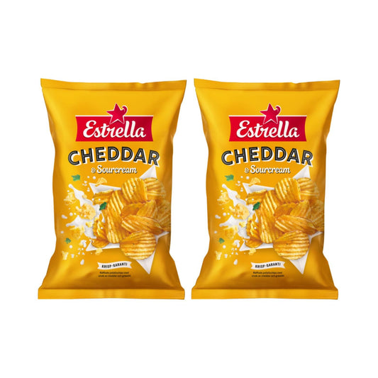 Estrella Cheddar & Sour Cream 275 g