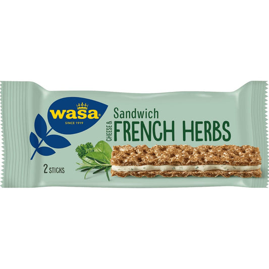 Wasa 24-Pack Cheese & French Herbs 888 g
