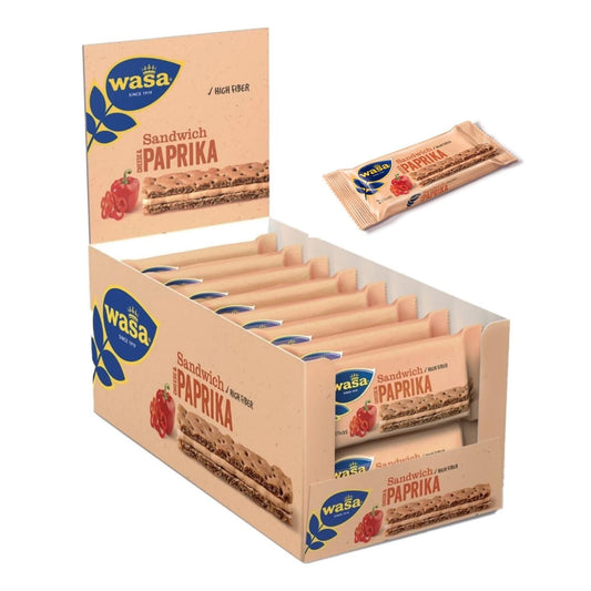 Wasa 24-Pack Cheese and Paprika 885g