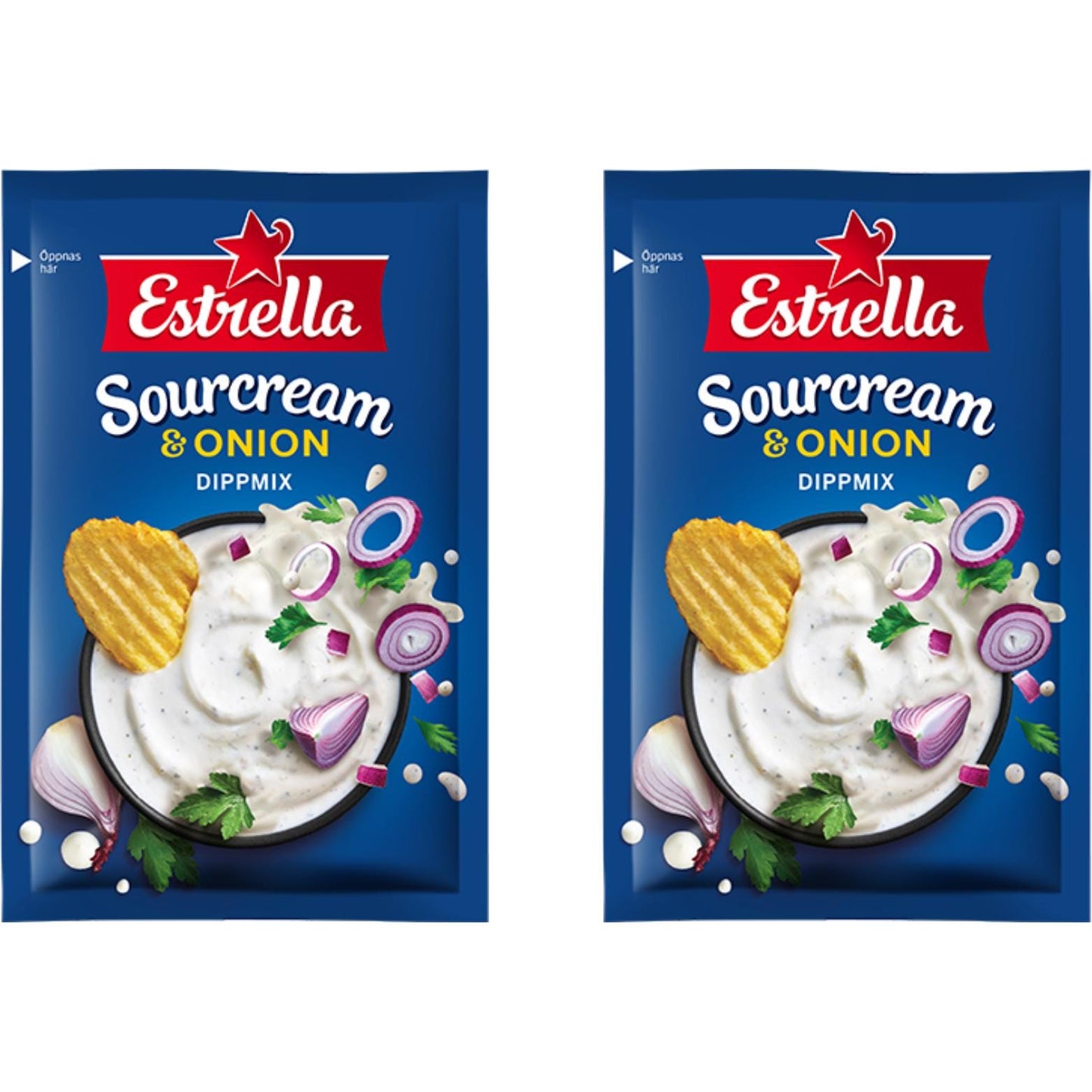 Estrella Sour Cream & Onion Dippmix 24g