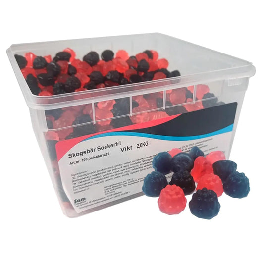 Sockerfria Skogsbär