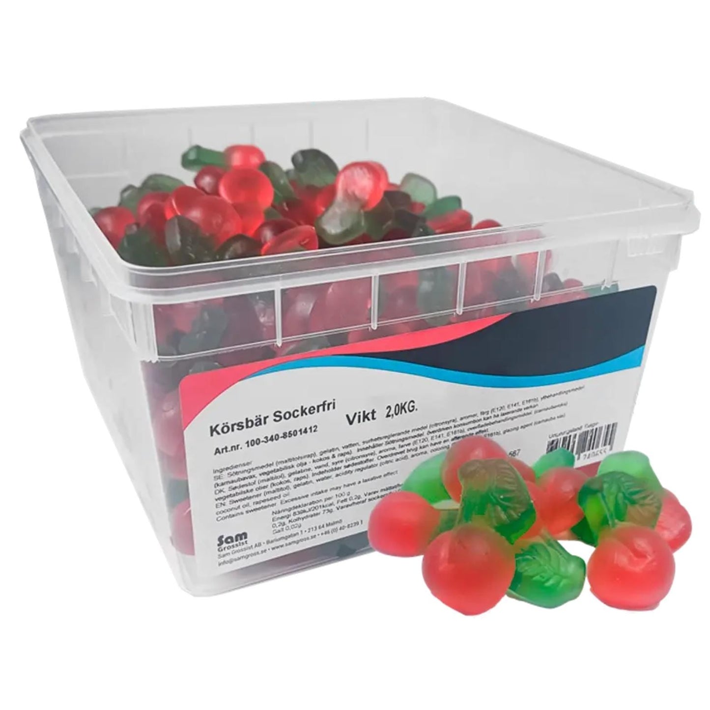 Sockerfria Körsbär