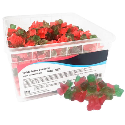 Sockerfria Teddy Björnar