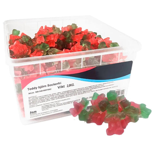 Sockerfria Teddy Björnar