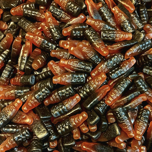 Malaco Cola-Lakritsflaska