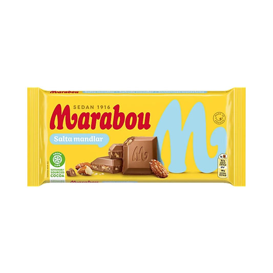 Marabou Salta Mandlar 160 g