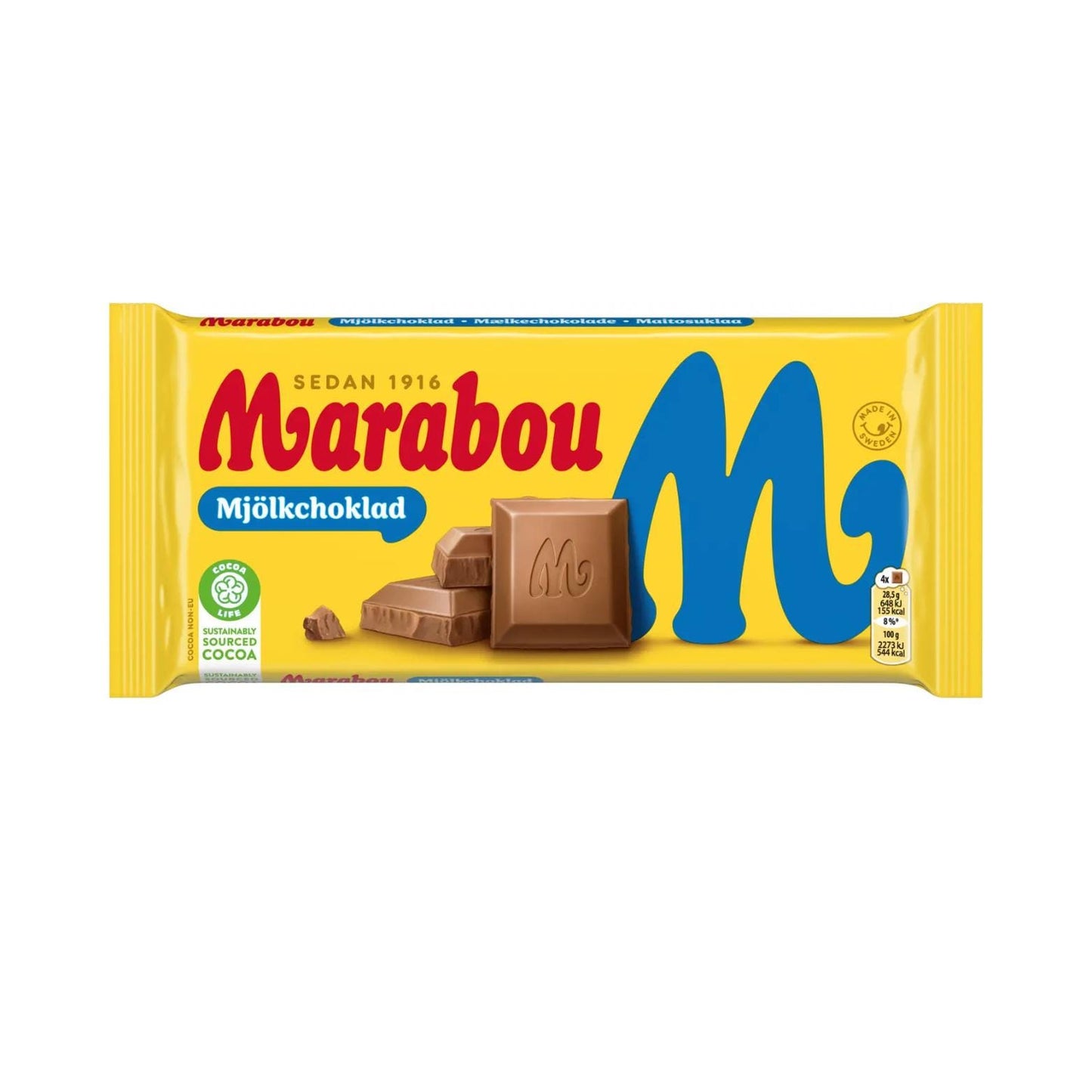 Marabou Mjölkchoklad 90g