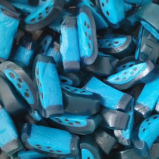 Blå Hallon Lakrits Skivor